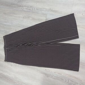 Ralph Lauren collection purple label silk blend pants 6 zipper wide leg …